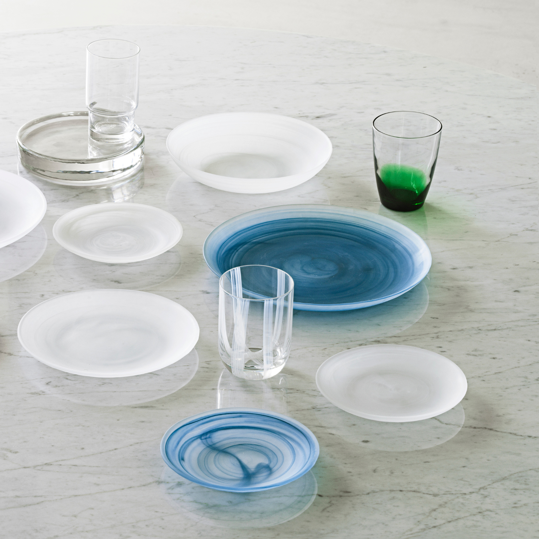 Hue Glass Green